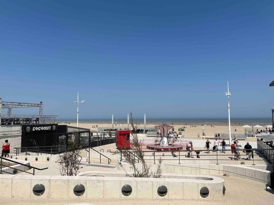 Malo, Duplex Bord De Mer Acces Direct Plage En Rdc Dunkirk Exterior foto